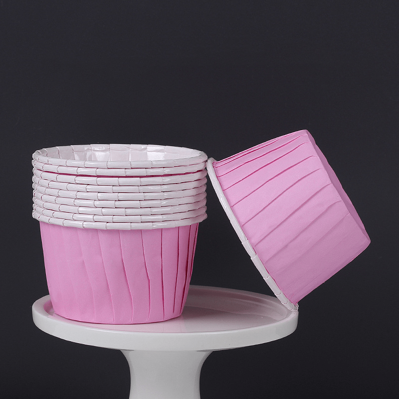 50 Pcs Muffin Cupcake Paper Cups Mini Cupcake Liners Wrapper