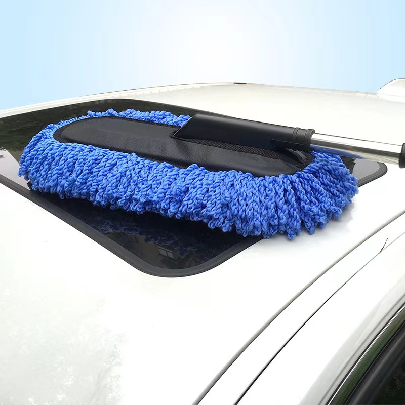 Limpiador de polvo para coche, mango extensible, cepillo multiusos para  detalles, cepillo de limpieza automático para vehículo, Exterior, Interior,  con caja de cepillos DYNWAVEMX Plumero de coche