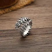 Punk Style Creative Retro Opening Adjustable Ring - Temu