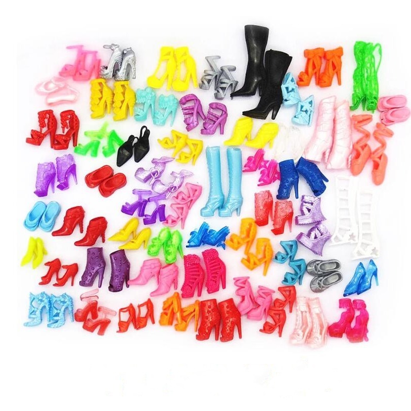 Make Your Dolls Look Stylish With These Colorful High Heel Ashion Sandals!  - Temu Canada