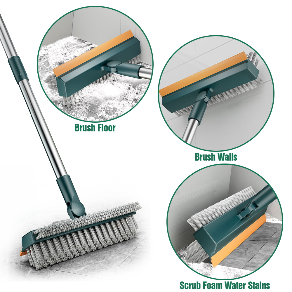 W Home Floor Cleaning Brush, Soft & Stiff Brush, Perfect for Cleaning  Hard-to-Reach Surfaces, 1 count - Kroger