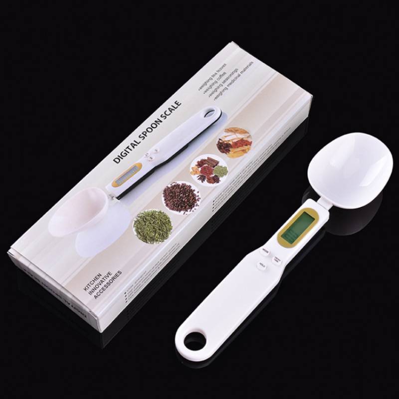 Digital Measuring Spoons 500g/0.1g Electronic Measuring Spoon Pet Food  Scale Cup For Dog Kitchen Scale Electronic Food Scales - AliExpress