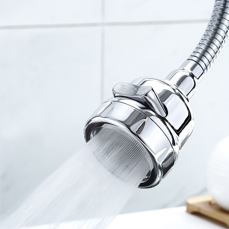 1pc Three Speed Splash Proof Universal Hose Faucet Extension Pipe Don