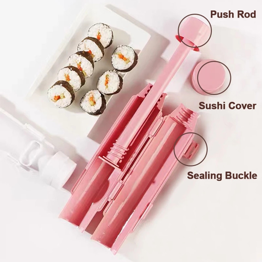 1pc Diy Sushi Roller Machine, Sushi Mold, Color Random