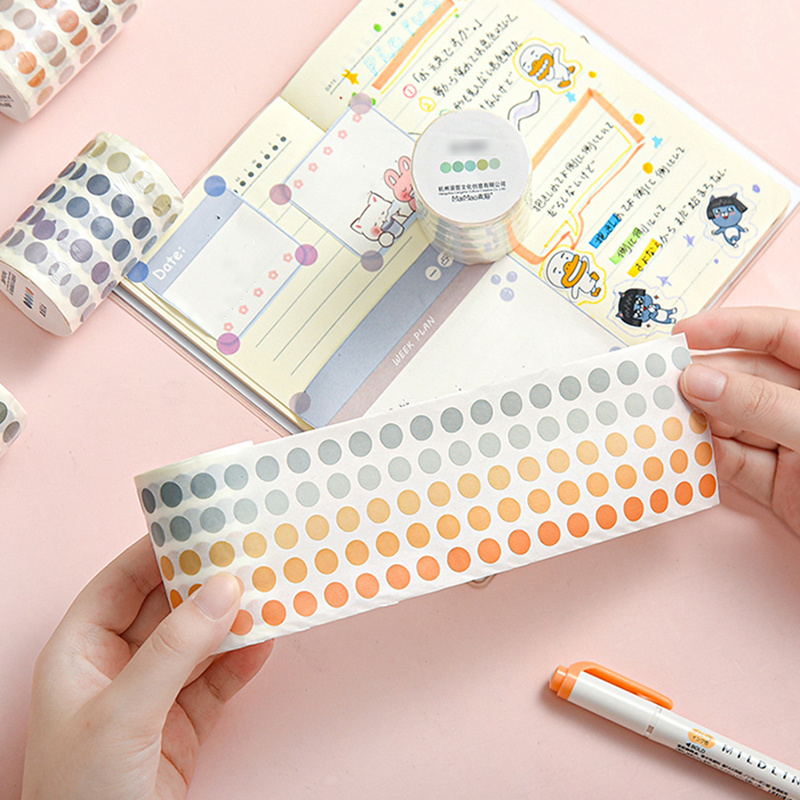 1pc Morandi Color Dot Stickers: Add a Pop of Color to Your Scrapbook, Photo  Album, Journal, and More!