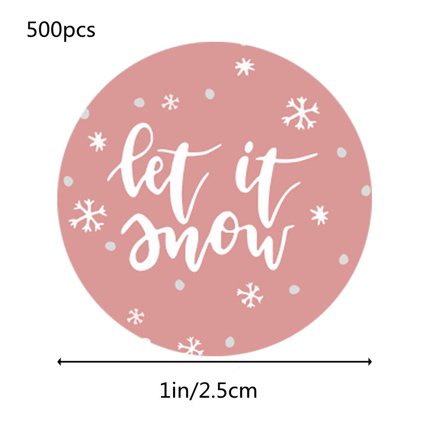 Let it Snow Stickers