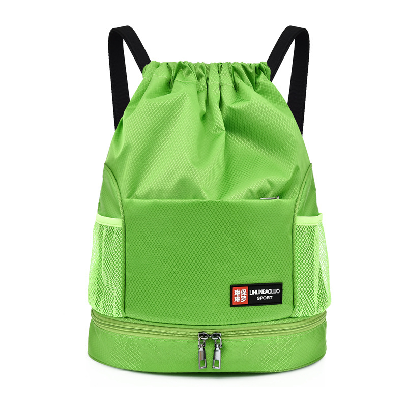 Trendy Waterproof Drawstring Backpack With Zipper Pocket, Outdoor Sports Bag,  Perfect For Sports, Fitness, Cycling And Travel (size: ) - Temu Bahrain