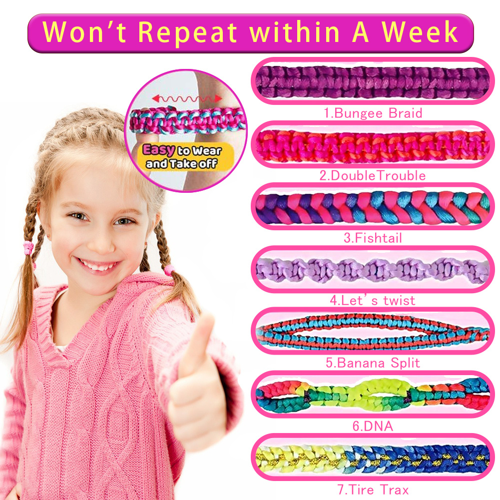Friendship Bracelet Making Kit For Girls Arts And Crafts - Temu