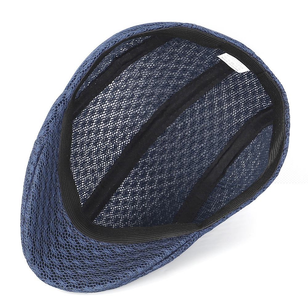 Solid Mesh Beret Cutout Design