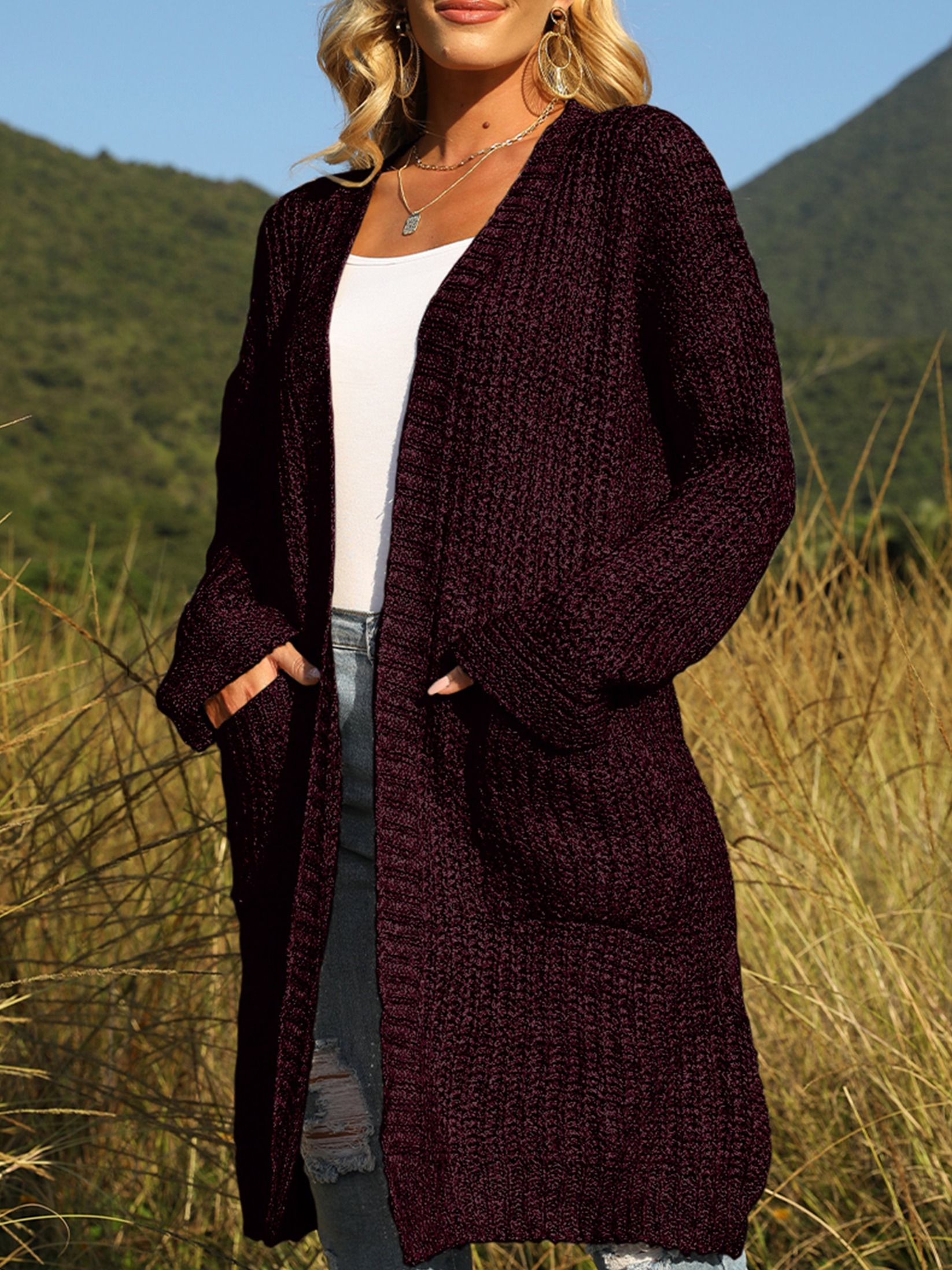 Maxi cardigan outlet women