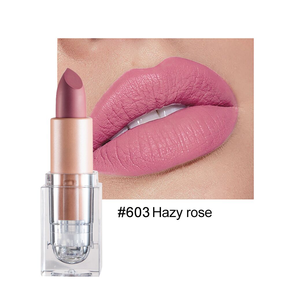 12 Colors Natural Matte Lipstick Long Lasting