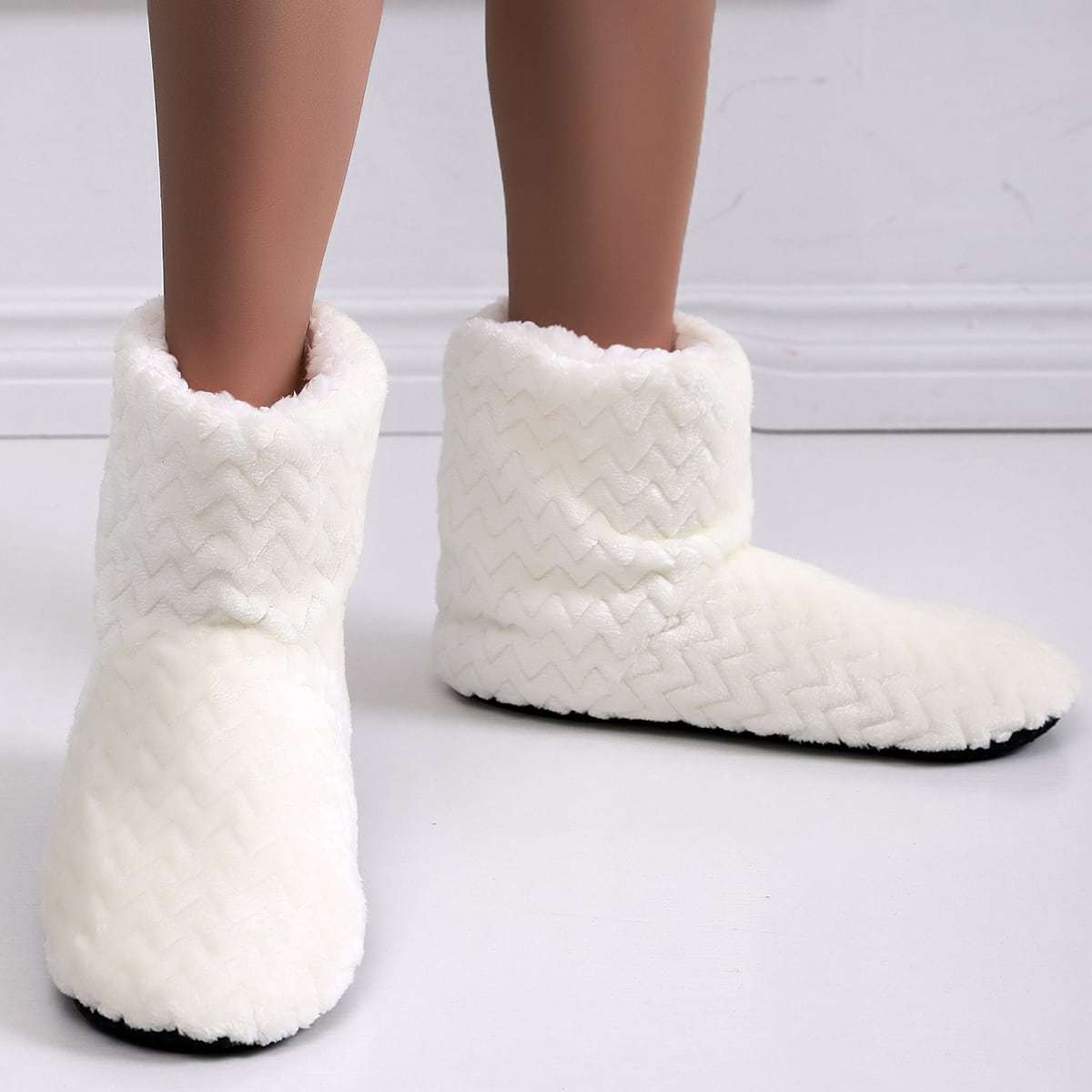 Buy Women's Slippers White Nightwear Online | Next UK