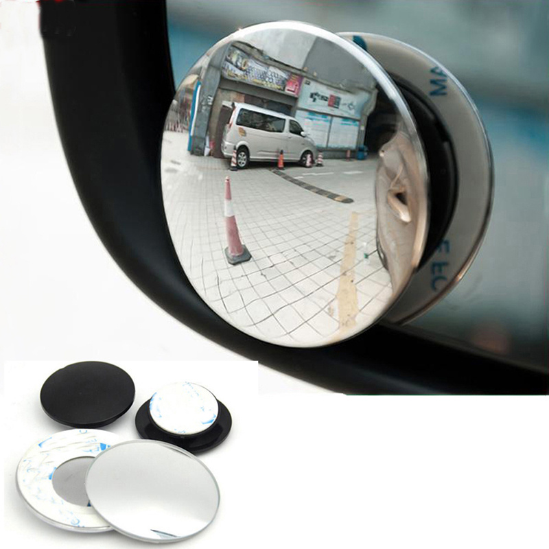  True Line Automotive 2 Pack Blind Spot Car Mirror - Rectangular  Car Blind Spot Mirror with Adjustable 360° View - Car Mirror Blindspot  Mirror, Universal Fit, Wide Angle, Blindspot Mirror for Car : Automotive