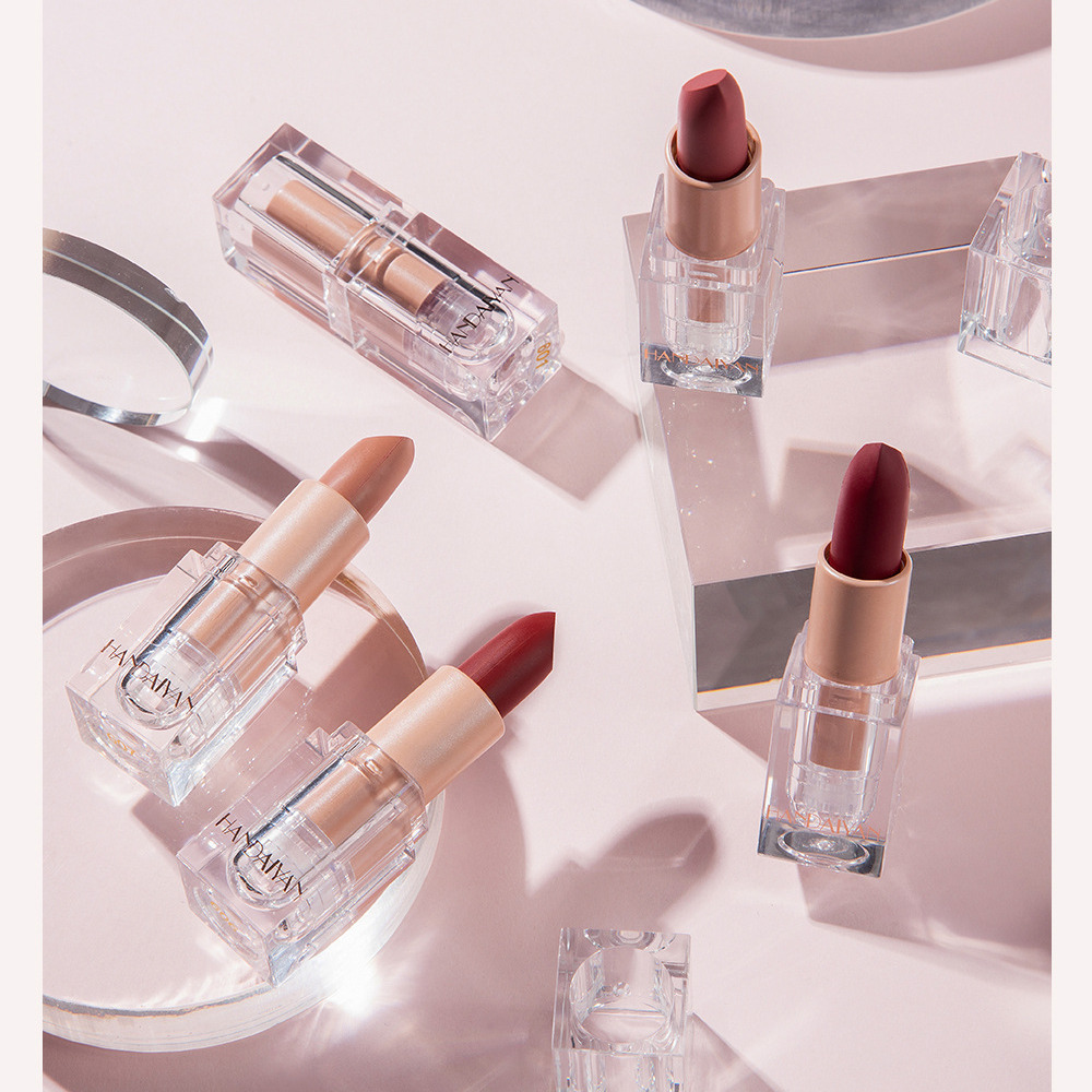 12 Colors Natural Matte Lipstick Long Lasting