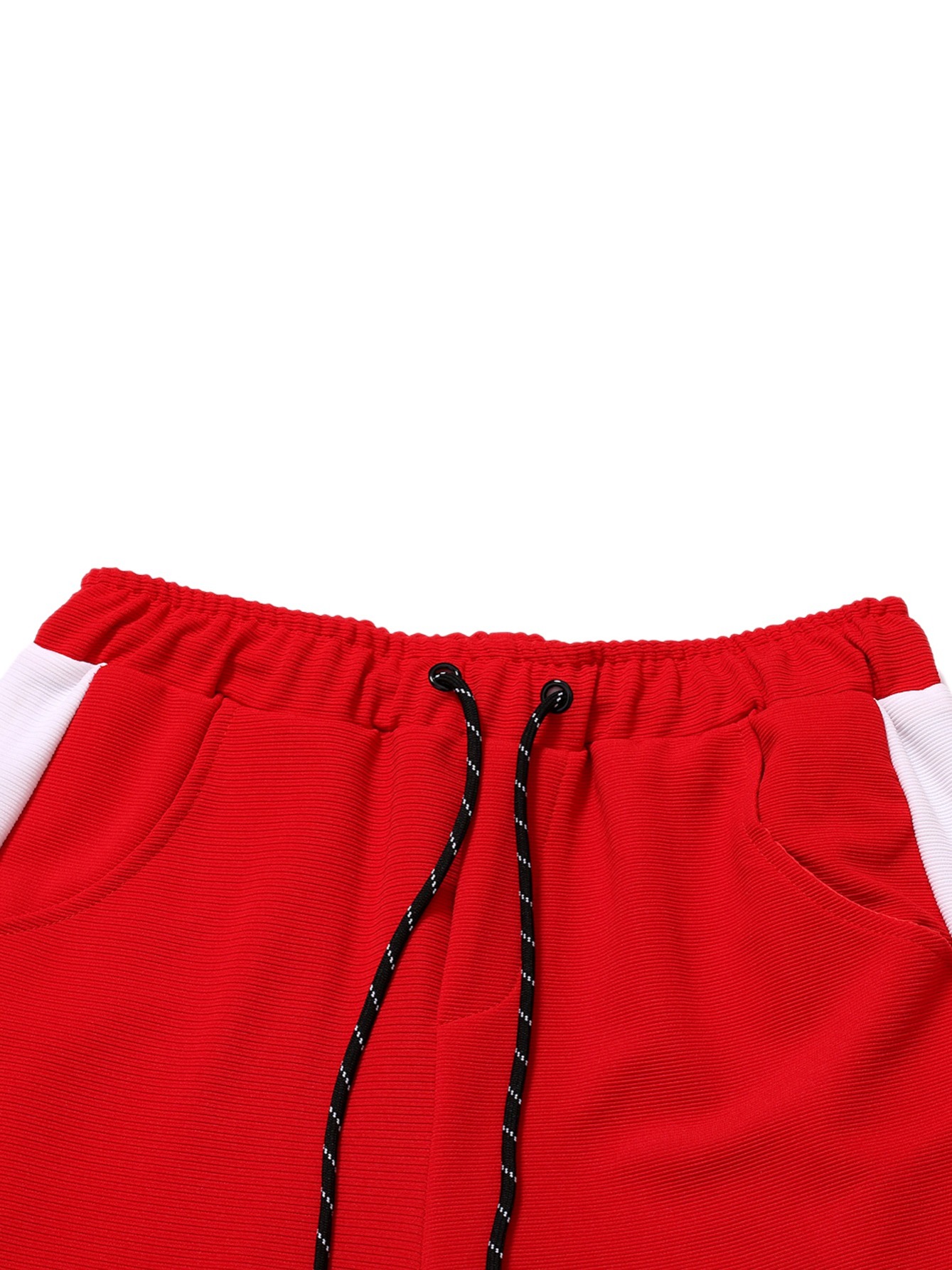 Mens red sale jogger shorts