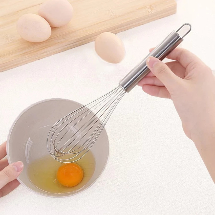 Professional Stainless Steel Whisk For Effortless Baking And Mixing - Temu