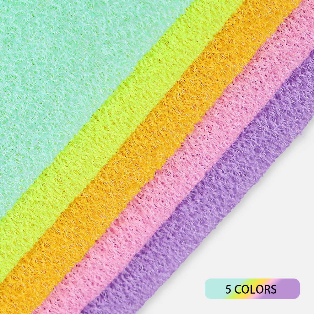 Exfoliating Bath Cloth 5 Colors Temu
