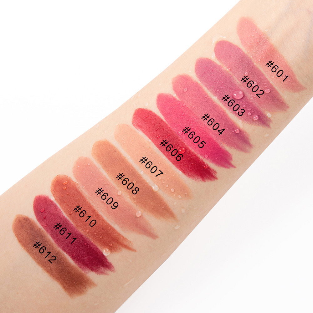 12 Colors Natural Matte Lipstick Long Lasting