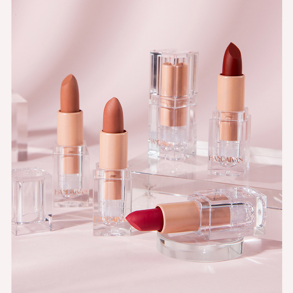 12 Colors Natural Matte Lipstick Long Lasting