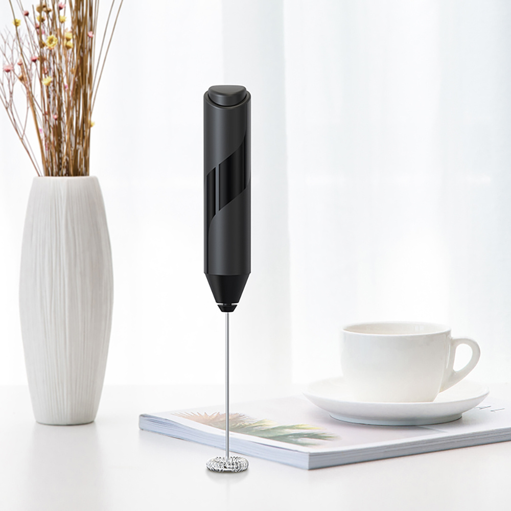 Electric Milk Frother Handheld Battery - Temu