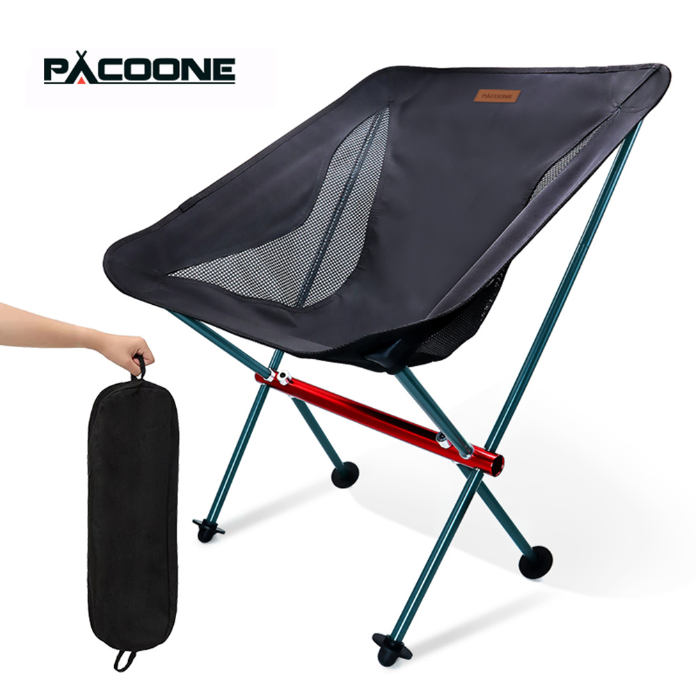 

Pacoone Ultralight Folding Outdoor Moon Chair With Aluminum Alloy Frame, , Breathable Mesh, Portable With Carry Bag, Rotating Feet, , Suitable For Adults – Easy To Clean, Ideal For Travel And Camping