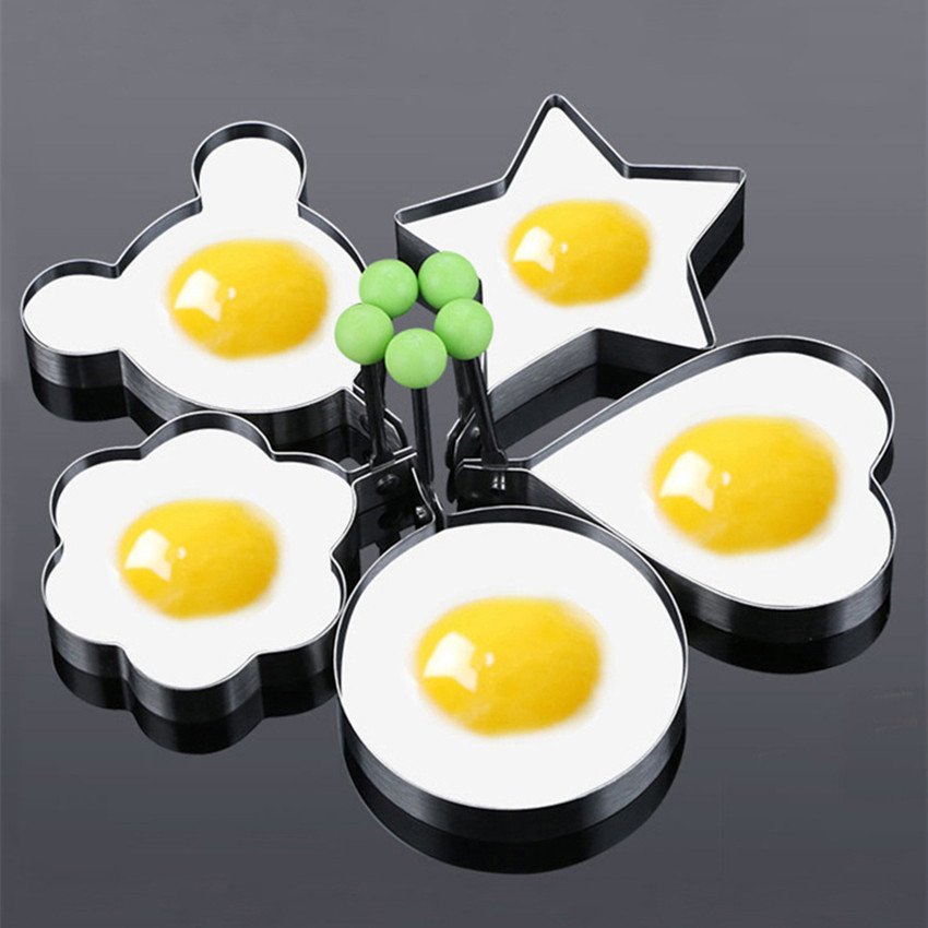 5pcs Stainless Steel Omelet, Omelet Mold