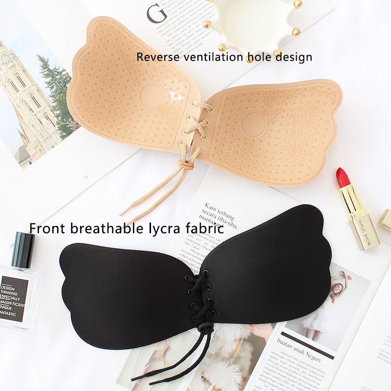 Backless Sticky Bra For Large Breasts - Temu