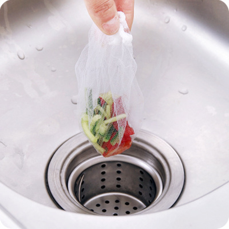 Mesh Bags Keep Sink Floor Drains Clean Clog free! Temu