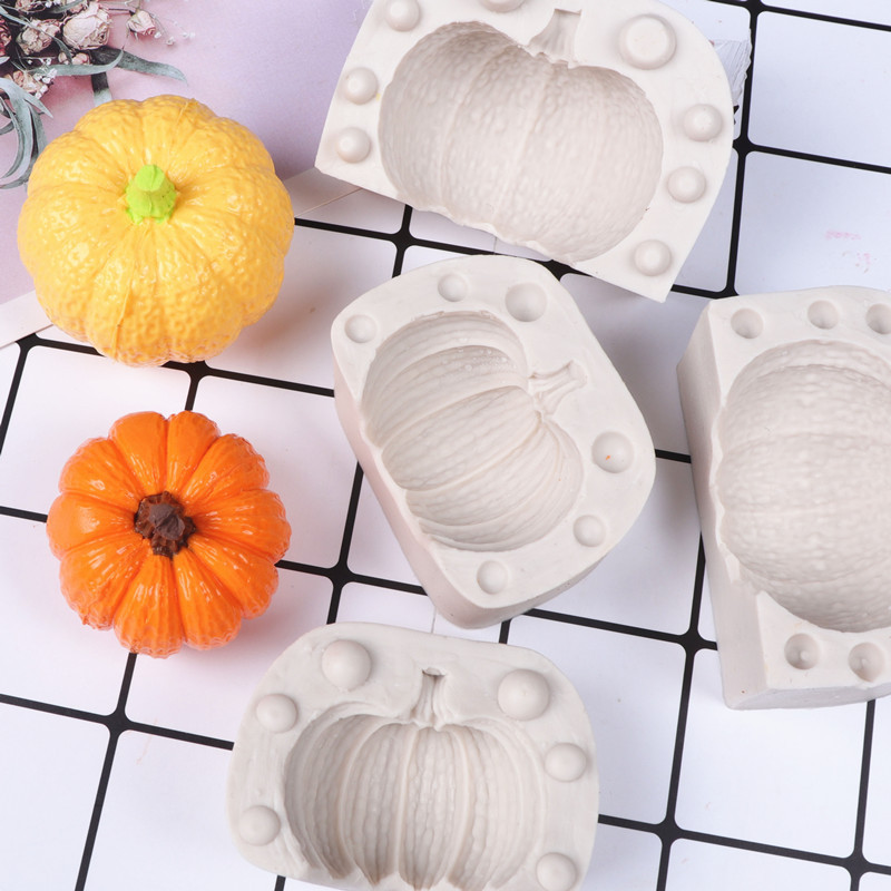 1pc 9.65 Inch Silicone Pan Pumpkin Shaped Food-Grade for Fluted