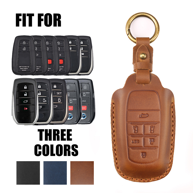 1set Car Key Case & Keychain Compatible With Honda, Key Fob Cover
