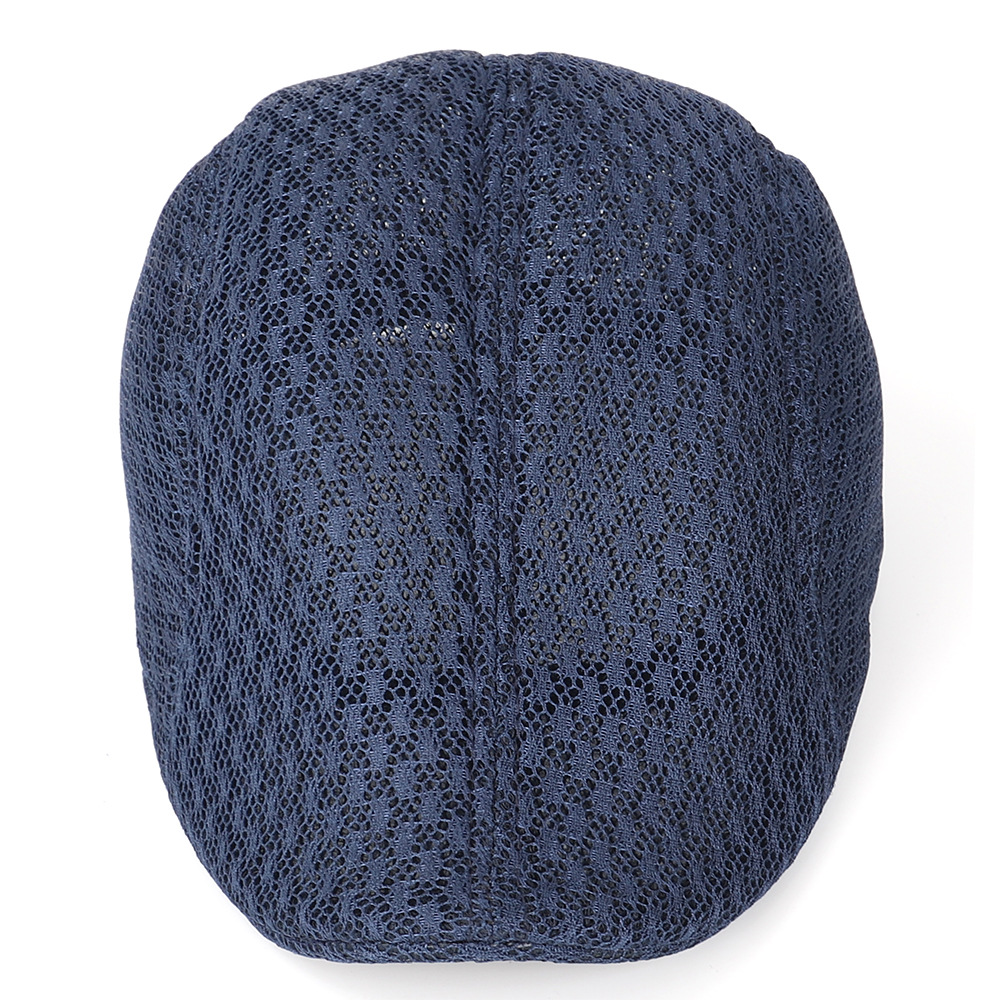 Solid Mesh Beret Cutout Design
