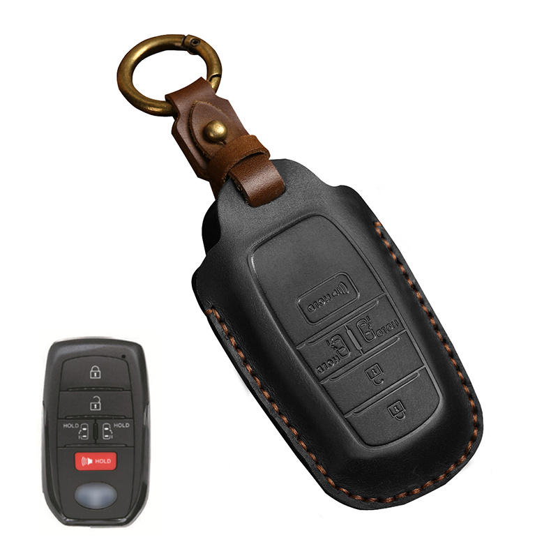 1set Car Key Case & Keychain Compatible With Toyota, Key Fob Cover