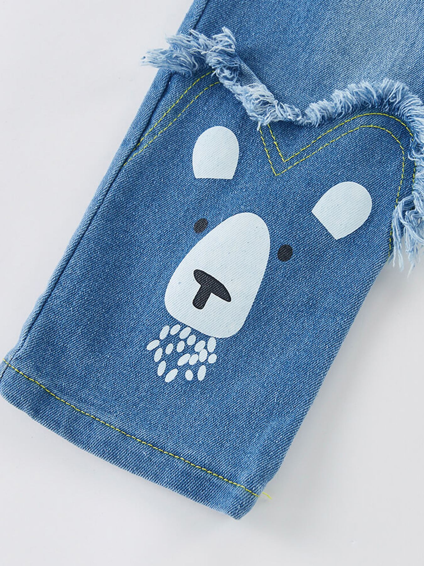 Baby Boy Dog Wide Leg Jeans
