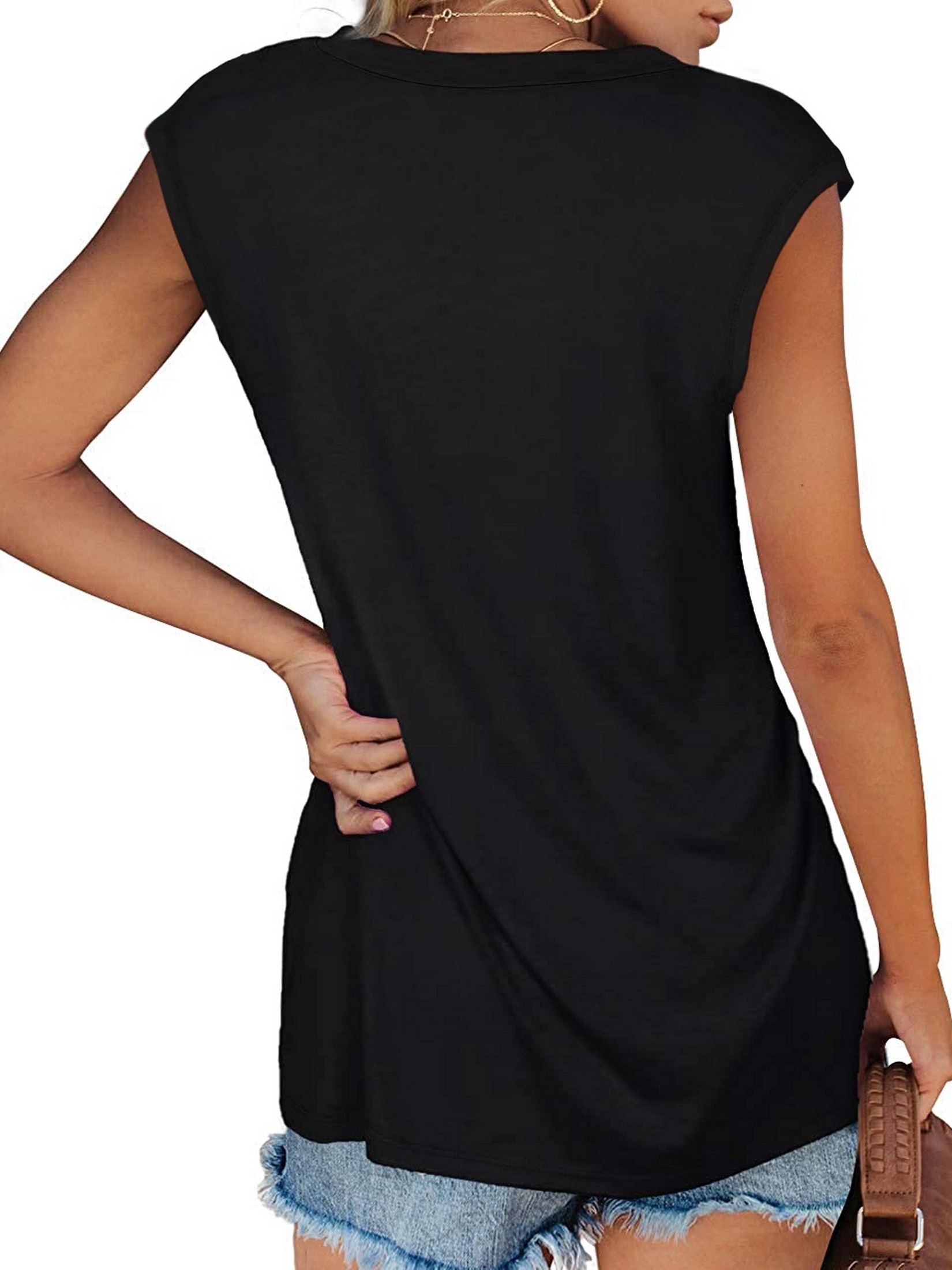 Black Shirt Women Dressy Tank Top For Women Loose Fit Shirt For Women Dressy  Casual Black Women Camisole, Black, Small : : Clothing, Shoes &  Accessories