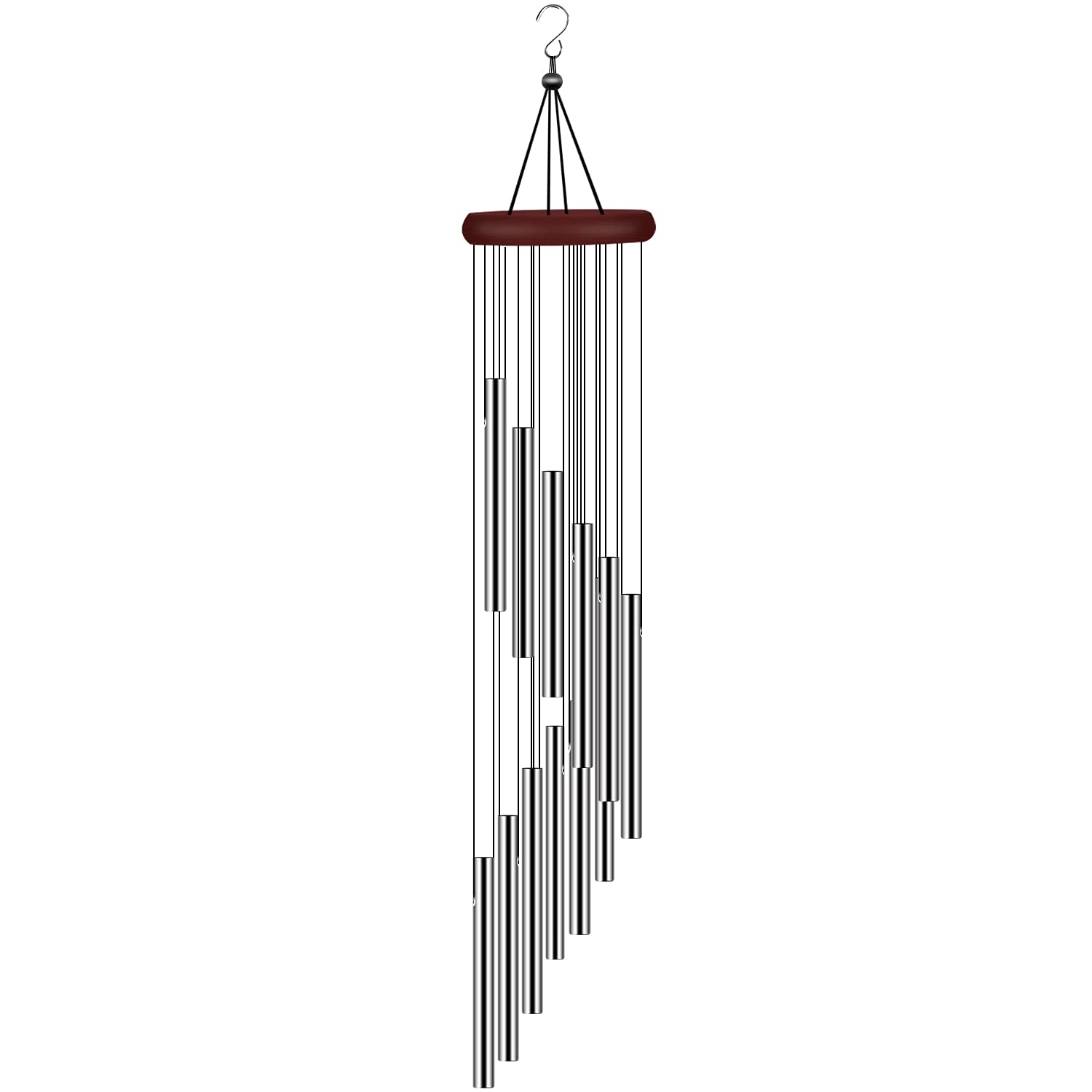 Amazing Deals on 1Pc Wind Chimes 12 Aluminum Pipes