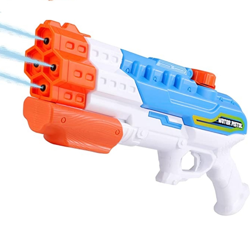 Large Water Gun With Multiple Nozzles High Capacity Water Squirt Gun ...