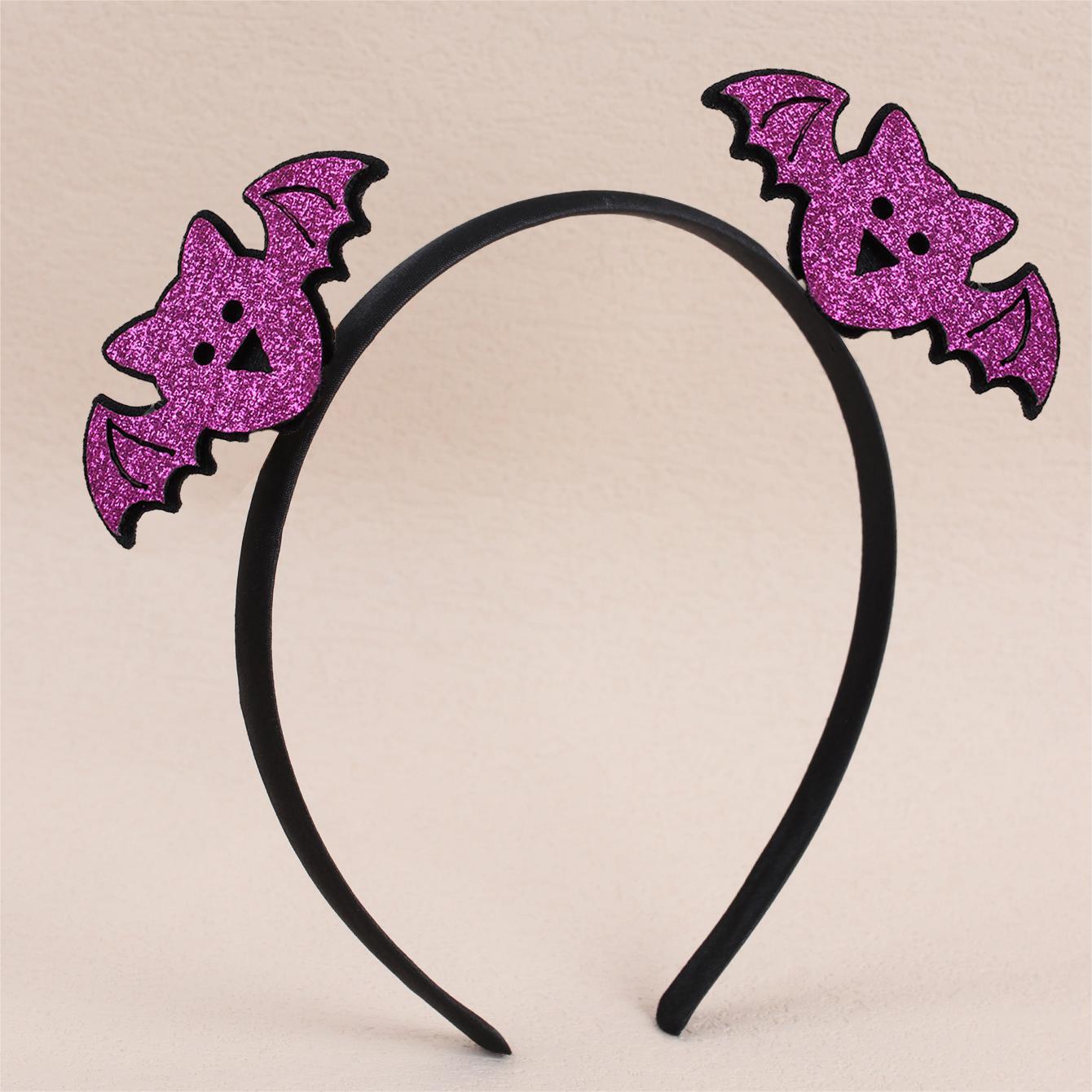 Halloween Headband Glitter Pumpkin Ghost Skull