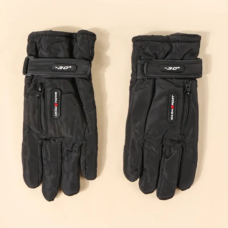 Guantes de cuero de moda para hombre, guantes térmicos de cuero para  invierno, motociclismo de alta calidad, cómodos guantes gruesos de gamuza  ST253 – Los mejores productos en la tienda online Joom