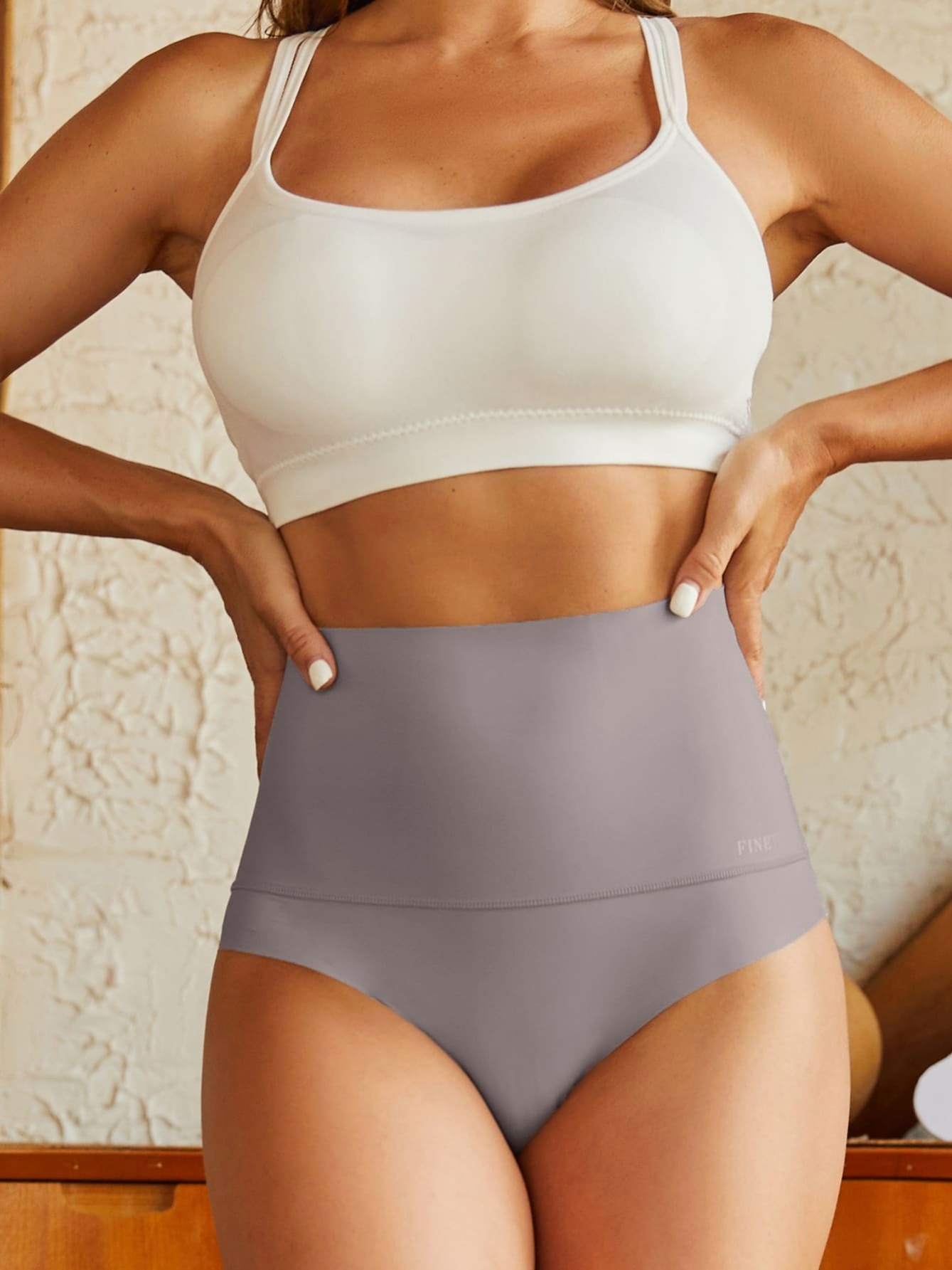 Leonisa Tummy Control Underwear for Women - High Waisted Sheer
