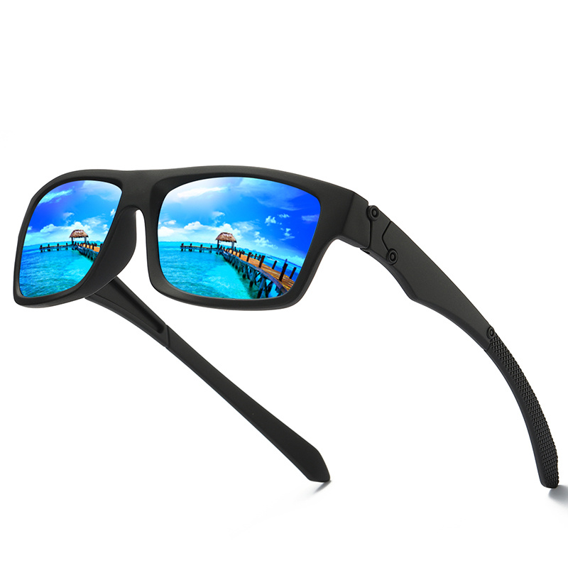 Trendy Cool Classic Rectangular Frame Polarized Sunglasses For Men Women  Vacation Travel Driving Fishing Cycling Decors Photo Props Ideal Choice For  Gifts, High-quality & Affordable
