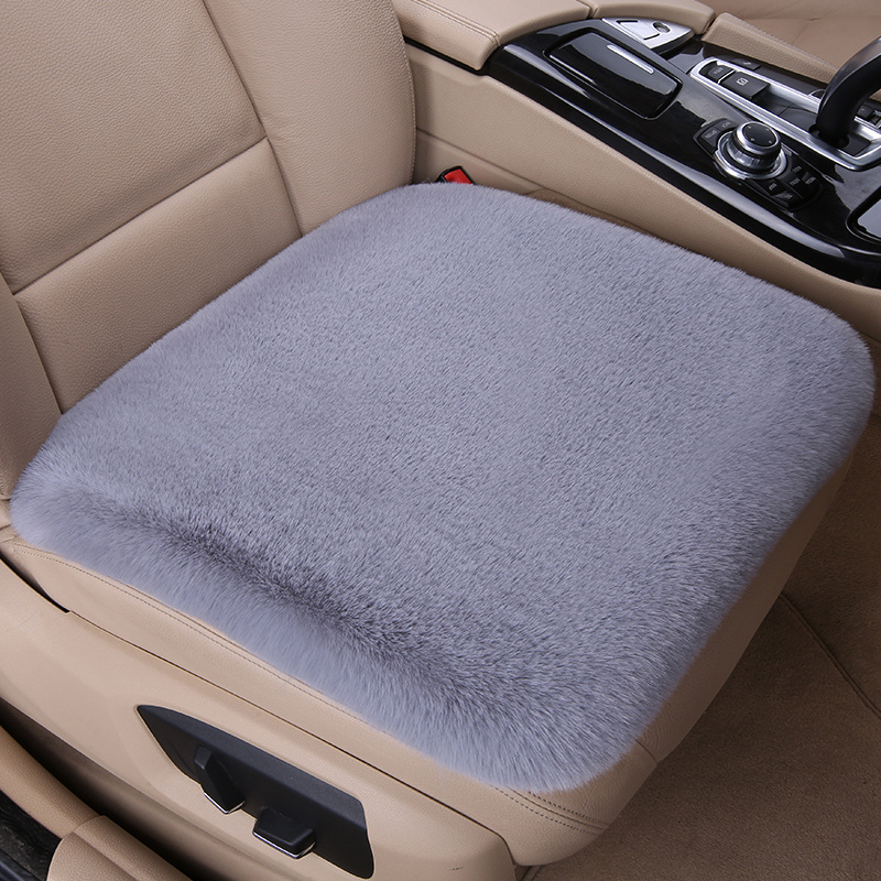 Stay Warm Cozy In Car Plush Winter Car Seat Cushion! - Temu