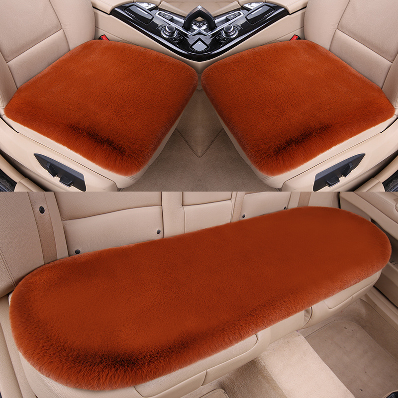 Seat Cushion with Strap Design Cozy Plush Seat Cushion Stay Warm