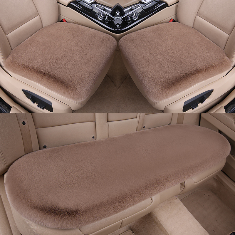 Seat Cushion with Strap Design Cozy Plush Seat Cushion Stay Warm