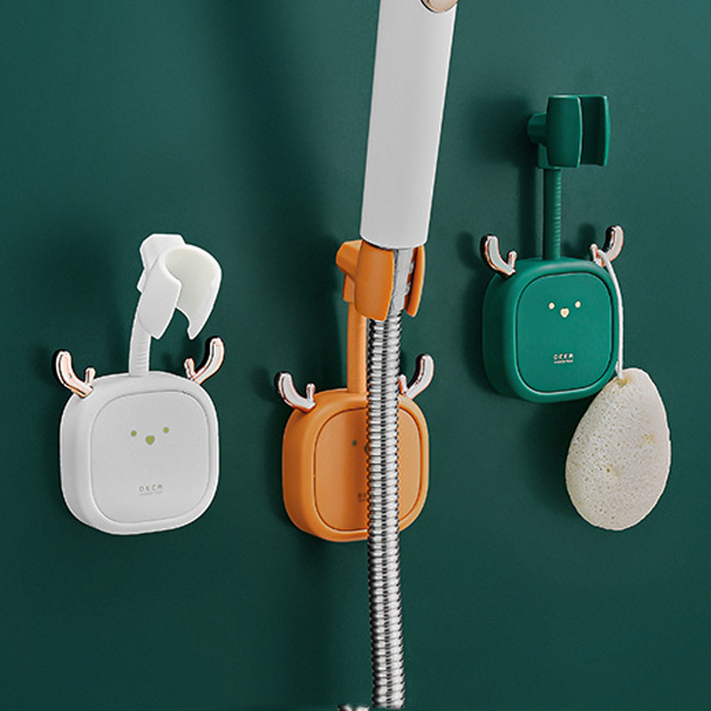 Cartoon Cute Bathroom Hook Universal Shower Hook Shower Head - Temu