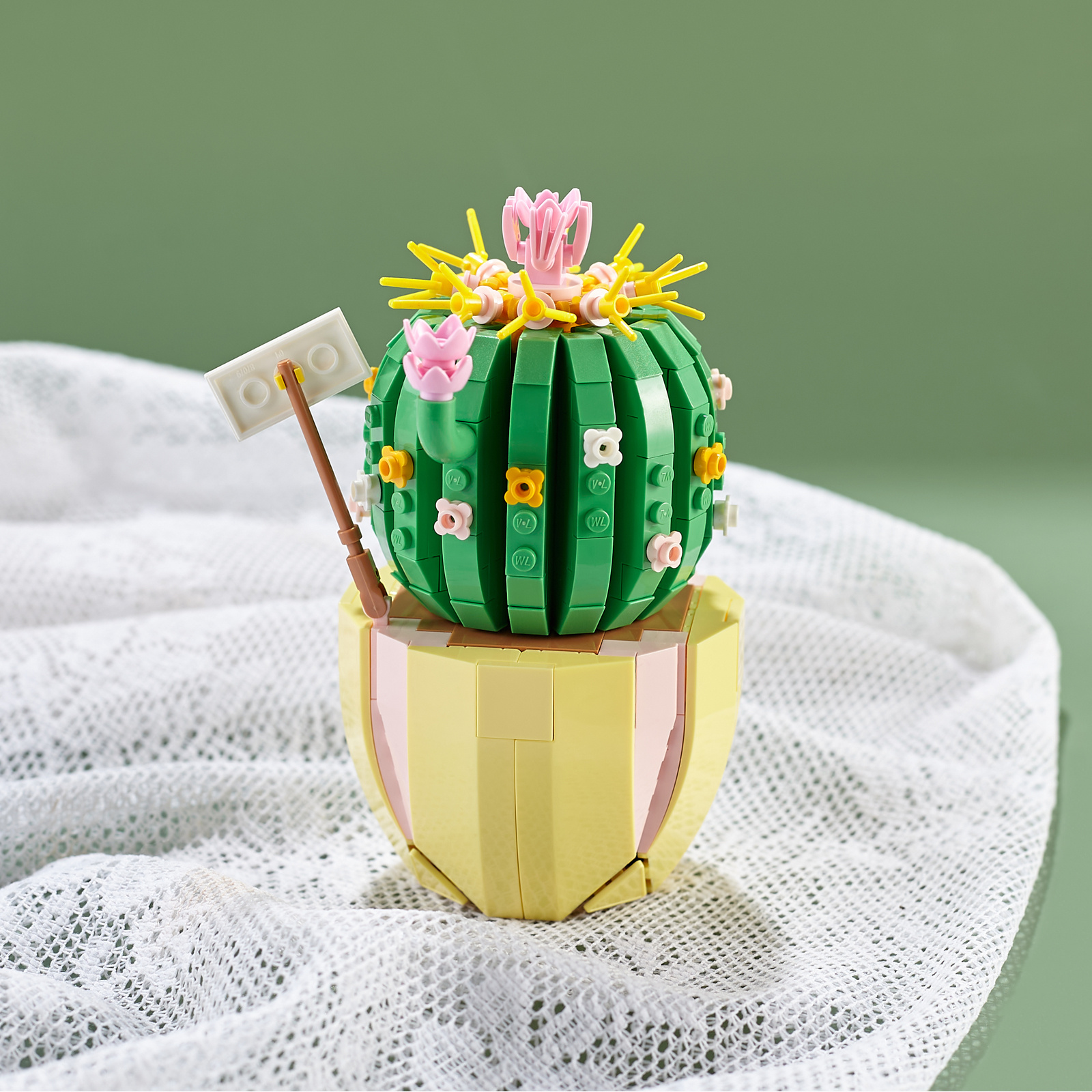 Build Your Own Cactus Garden With Creative Flower Building Block Kit Toys -  Toys & Games - Temu Philippines