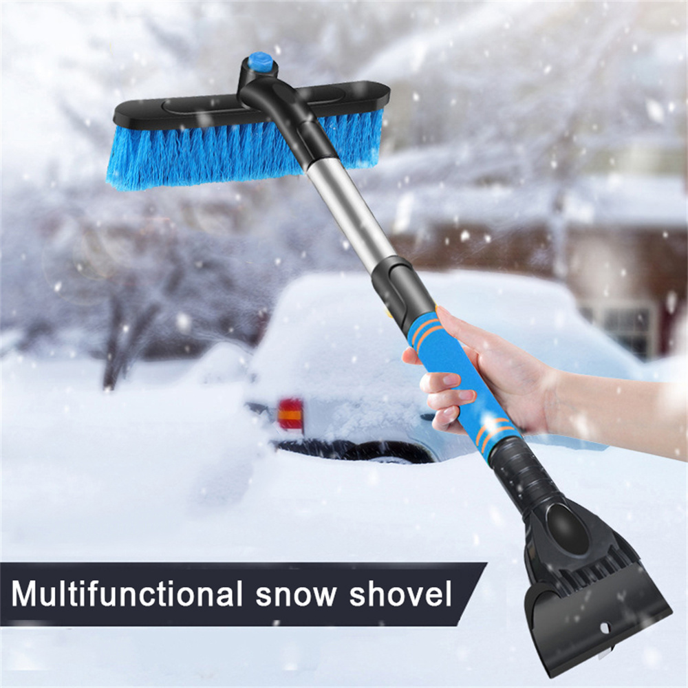 Snow Shovel Multifunctional Telescopic Brush For Automobiles - Temu