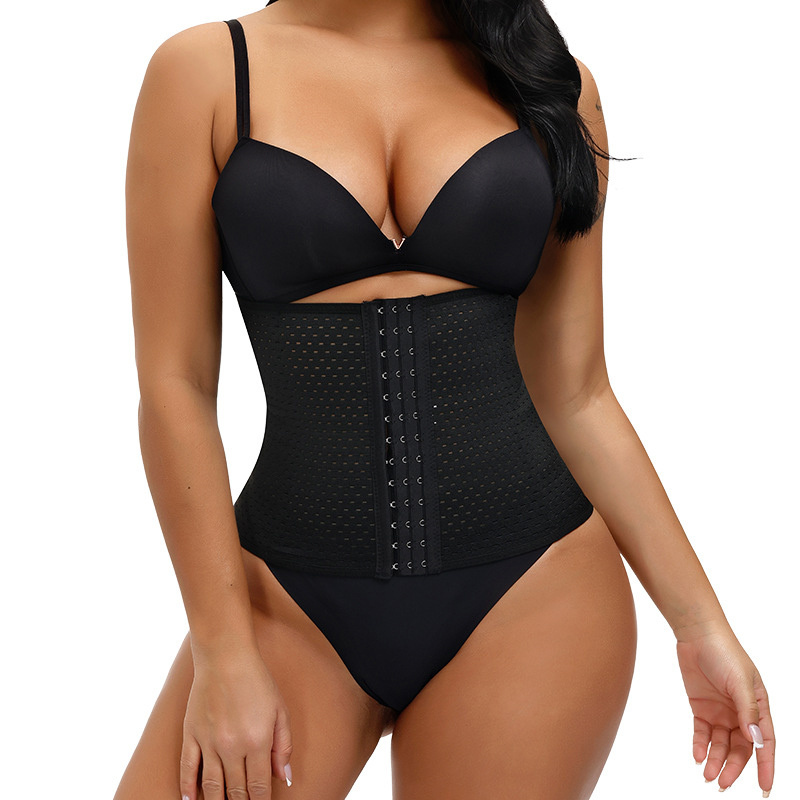 Women Tummy Control Body Shaper Trainer Cincher Corset Thong Bodysuit  Shapewear