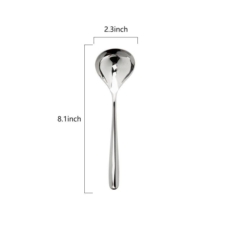 Stainless Steel Spoon Korean Style High looking Long handled - Temu