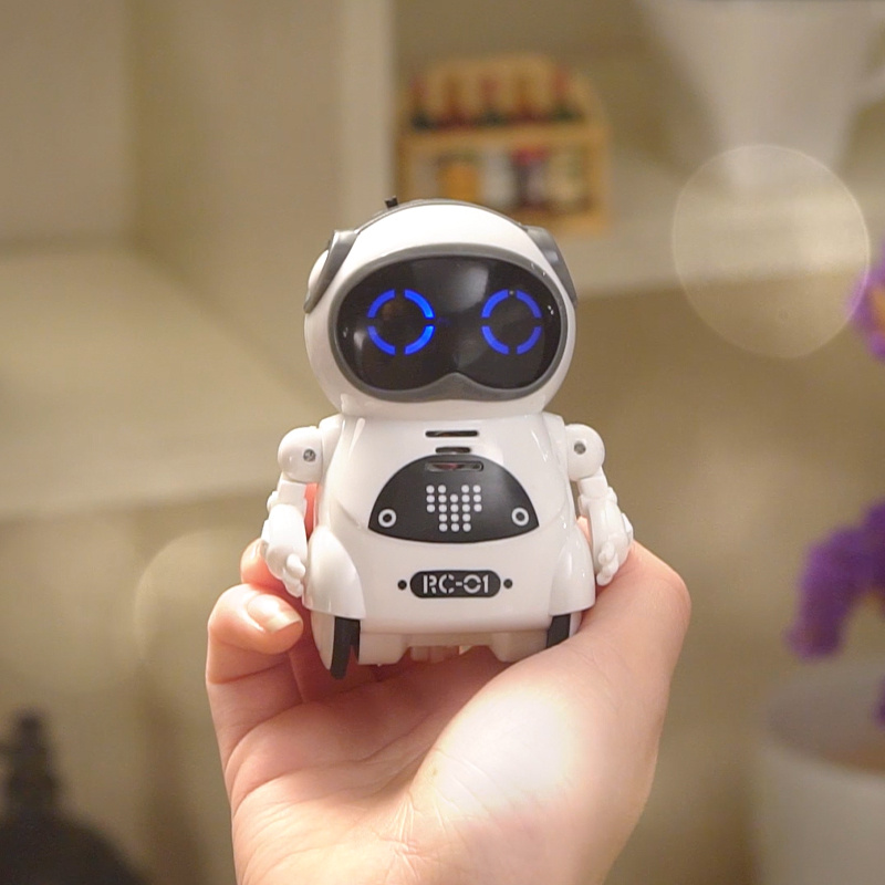 

Interactive Mini Rc Robot Toys: Talking, Singing, Dancing & Storytelling - Perfect Gift For Kids! Christmas Halloween Thanksgiving Gifts