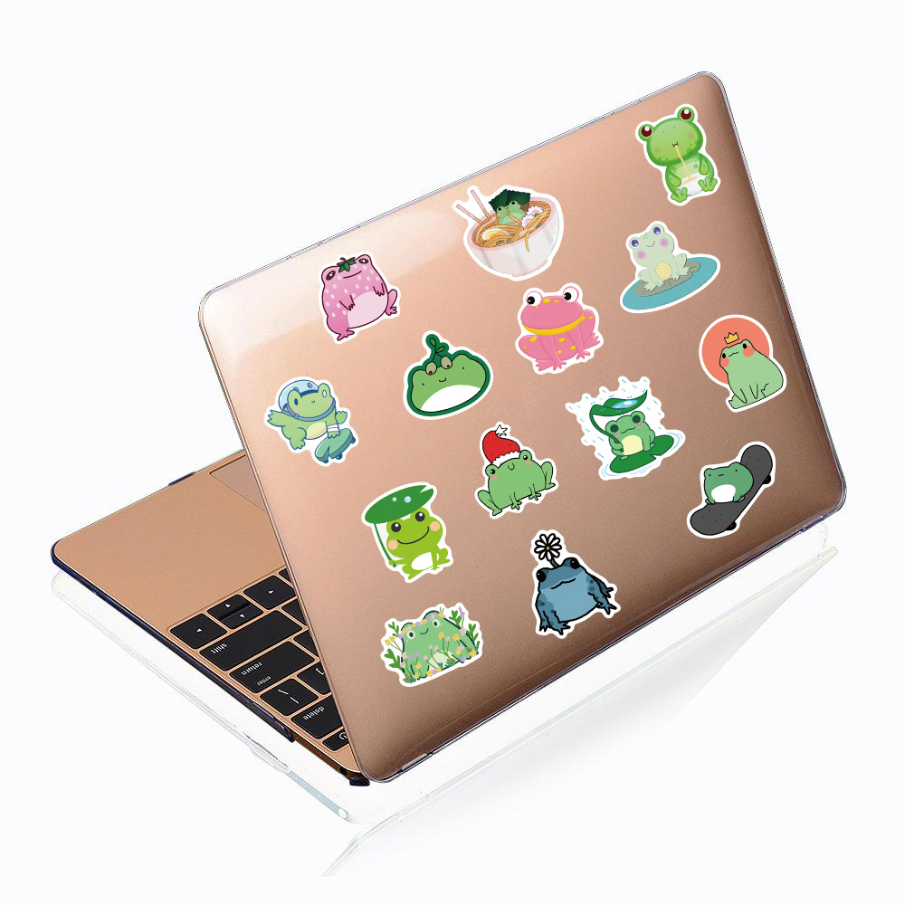 Adorable Frog Stickers Perfect For Decorating Laptops - Temu Japan